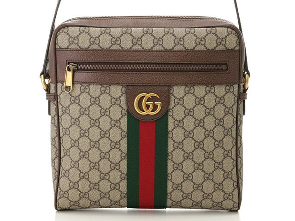 Gucci Ophidia Shoulder Bag GG Supreme Beige Cream